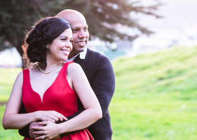 Engagement Session at Palace of Fine Arts