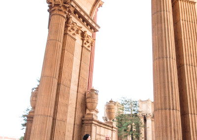 Engagement Session at Palace of Fine Arts
