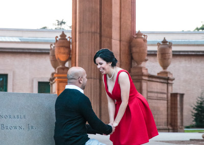 Engagement Session at Palace of Fine Arts