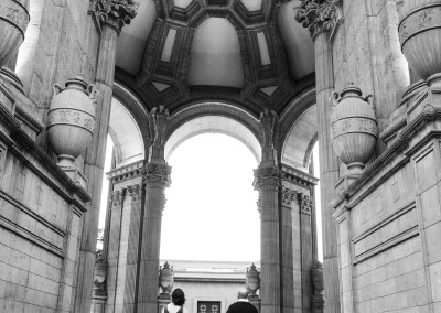 Engagement Session at Palace of Fine Arts