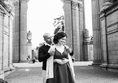 Engagement Session at Palace of Fine Arts