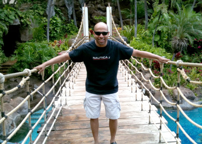 George taking on Maui.